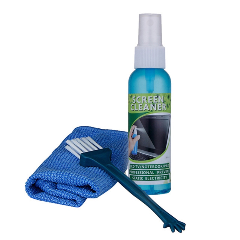 Monitor Cleaning Kit - 高品質のスクリーンクリーニングキット,液体布,液晶,テレビ,タブレット,電話,ラップトップ,コンピューター,カメラレンズクリーナー,1セット