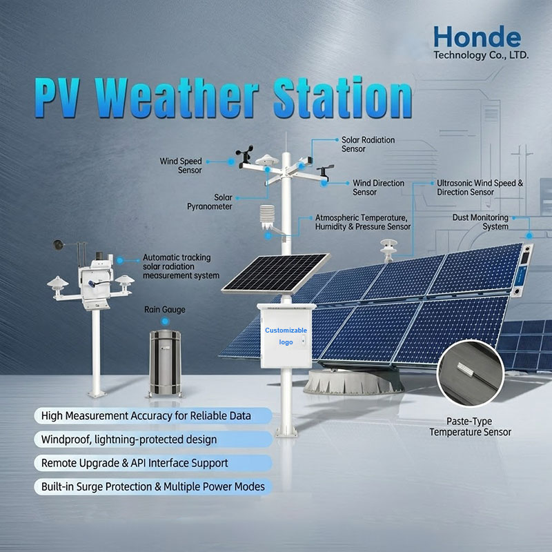 Monitor Cleaning Kit - CE RoSH認証 自動太陽光監視・清掃システム 太陽光発電所 気象観測センサーキット