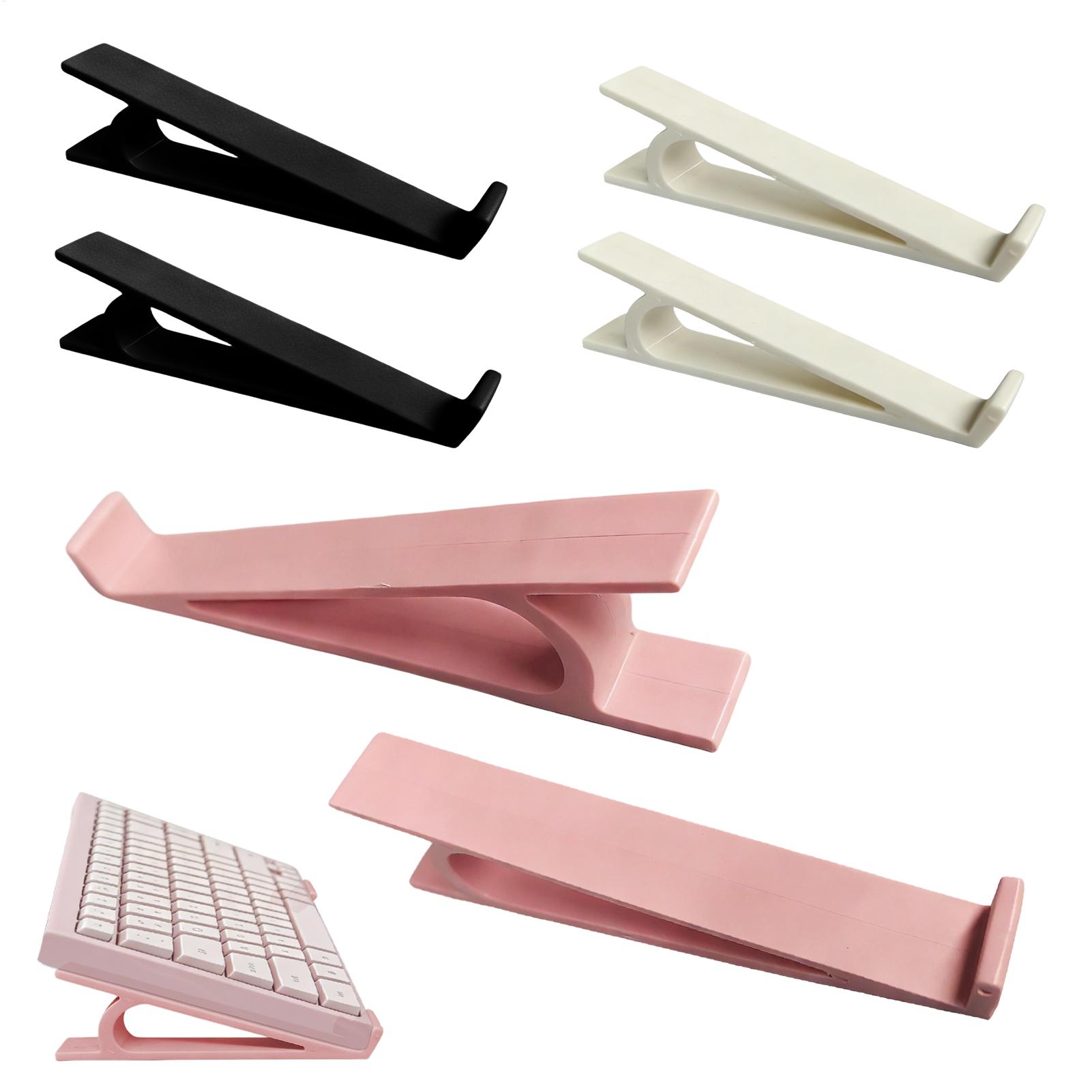Desk Setup Game - ユニバーサルキーボードライザースタンド 2 個/ペア人間工学に基づいた滑り止めコンピュータスタンドリフター、デスクタイピング、ゲーム、ホームオフィス用