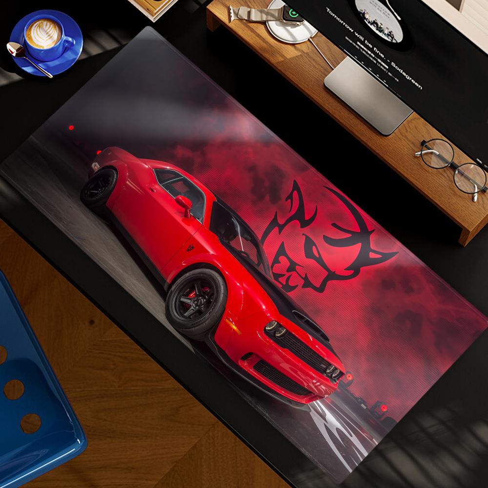 Desk Setup For Laptop - D-DodgeS 車用クールマウスパッド XXL コンピューターアクセサリー 大型キーボード ラップトップテーブルパッド