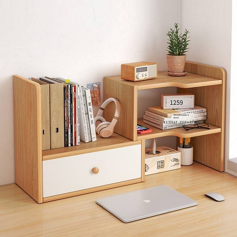 Desk Setup Shelf - デスク用棚,寮の収納棚,多層,小さなオーガナイザー