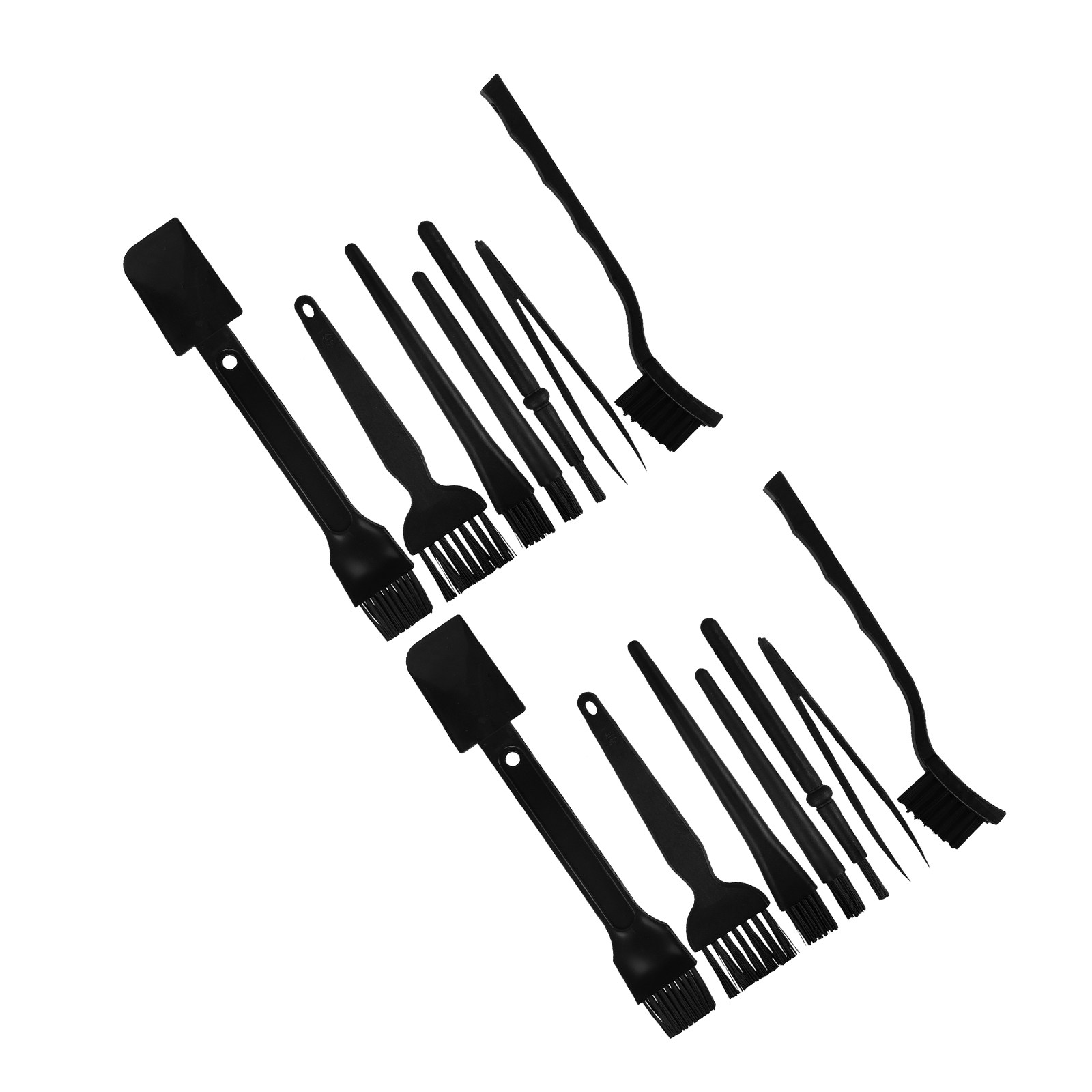 Monitor Cleaning Kit - 2セットキーボードクリーナーキット、静電気防止ESD安全ナイロンブラシ、ノートパソコン、コンピューターモニター、カメラレンズの精密クリーニング用