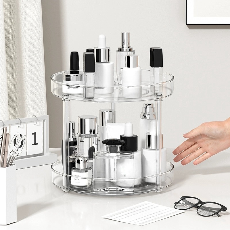 透明化粧品収納ボックス,理髪テーブル,デスクトップラック,口 - Desk Setup Productivity のレビューと価格
