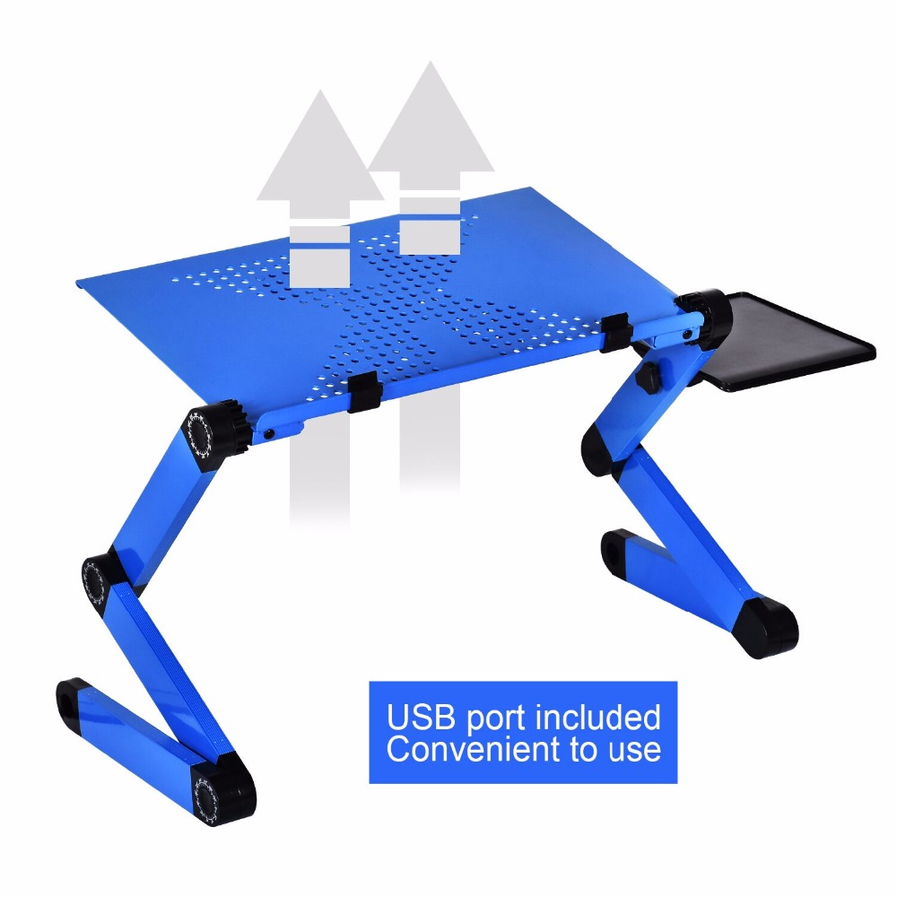 アルミニウム合金折りたたみ式ラップトップテーブル,学生用ポー - Desk Setup For Laptop のレビューと価格
