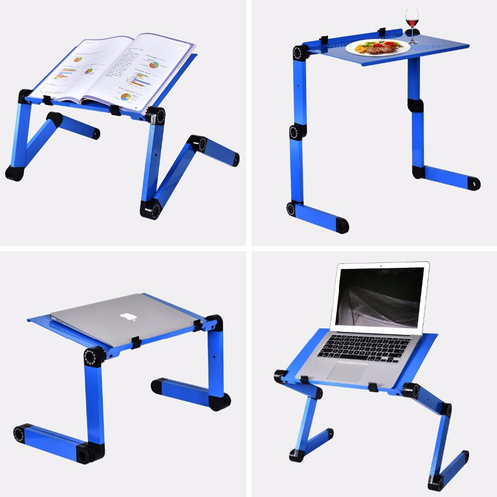 アルミニウム合金折りたたみ式ラップトップテーブル,学生用ポー - Desk Setup For Laptop のレビューと価格