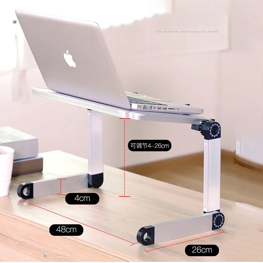 冷却ファン付き調節可能なラップトップスタンド 高さ角度調整可 - Desk Setup For Laptop のレビューと価格