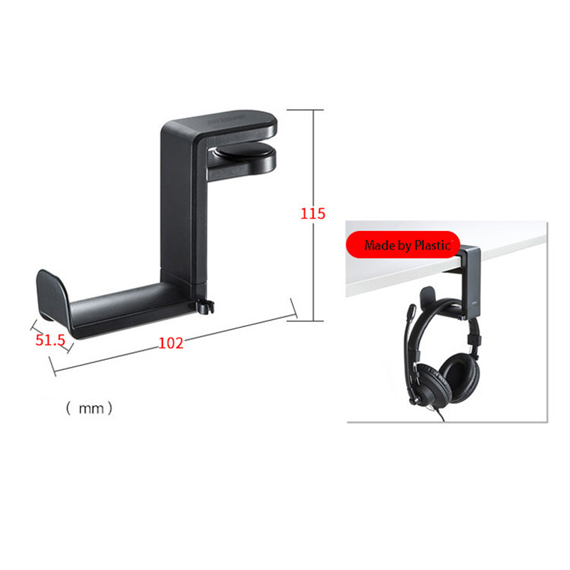 PCゲーミングヘッドフォンスタンド ヘッドセットフックホルダ - Gaming Setup Desk のレビューと価格