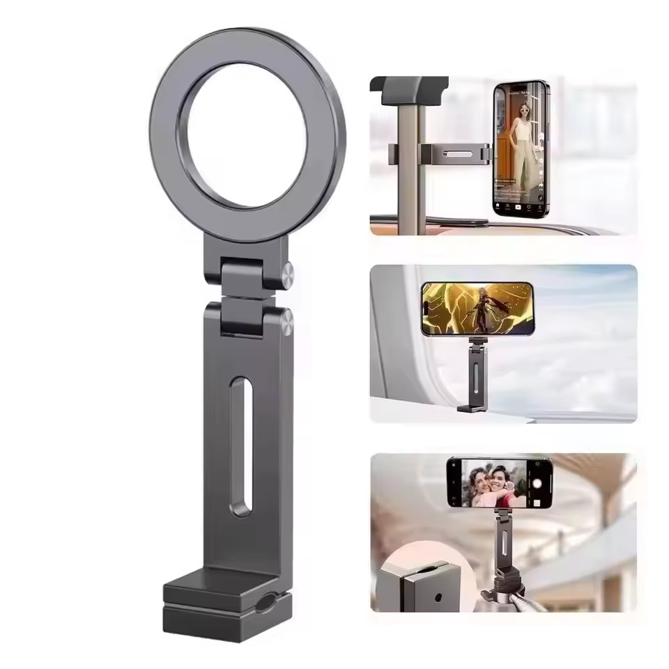 ユニバーサル磁気式スマホホルダー 旅行必需品 フレキシブル回 - Desk Setup Essentials のレビューと価格