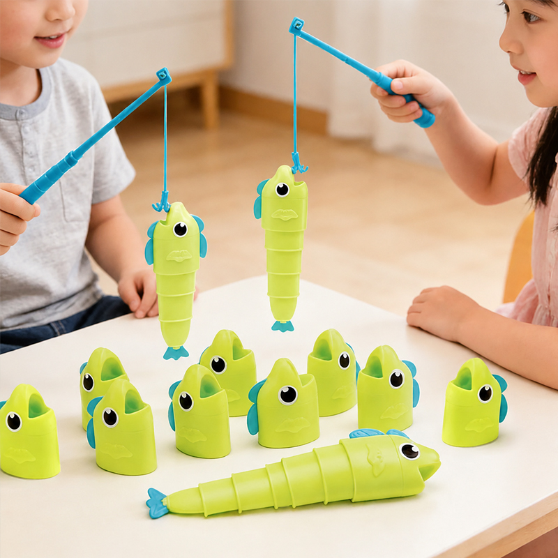 KNYYSECQ 釣り伸縮式魚のおもちゃセットデスクトップバ - Desk Setup Game のレビューと価格