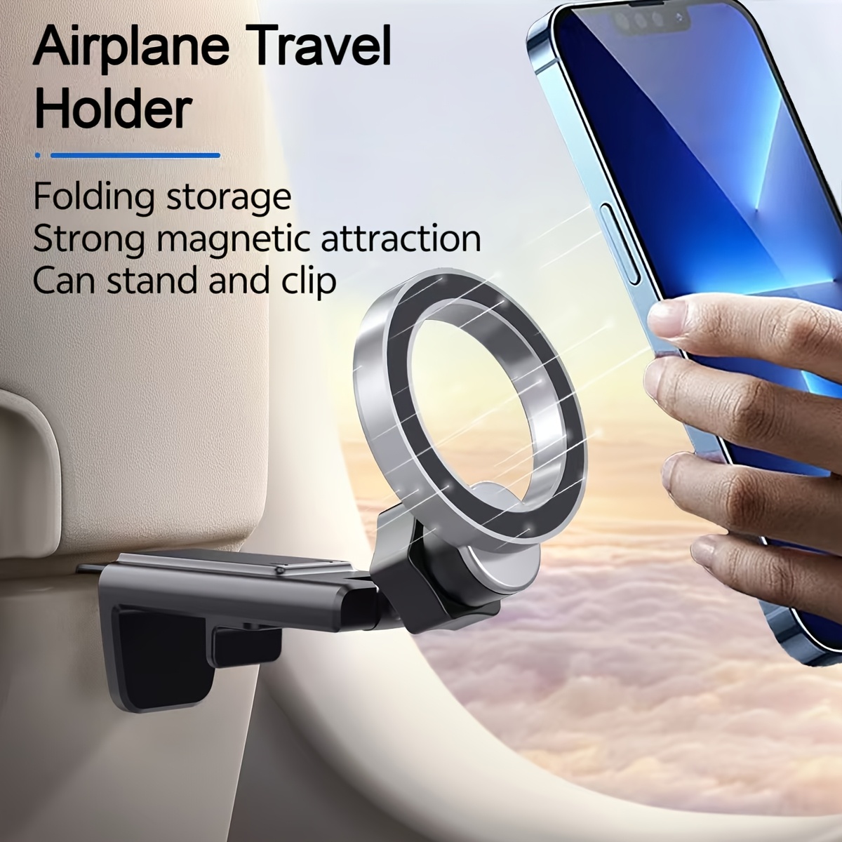 磁気携帯電話ホルダー飛行機旅行必需品電話ホルダーデスクトップ - Desk Setup Essentials のレビューと価格