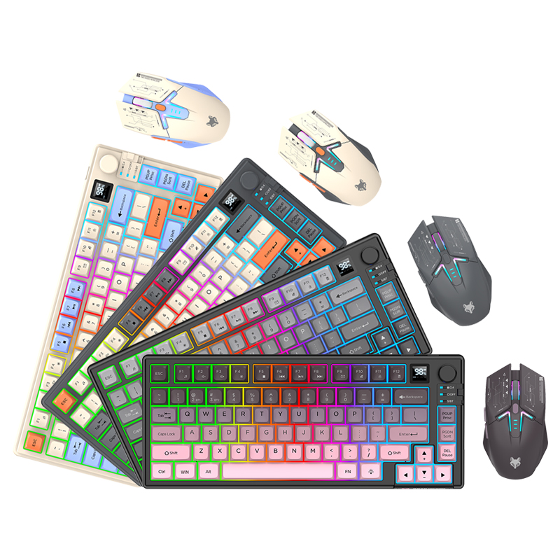K920 USB 有線ゲームキーボードマウスセットイルミネー - Desk Setup Game のレビューと価格