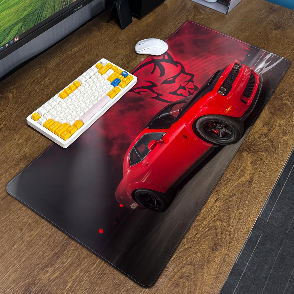 D-DodgeS 車用クールマウスパッド XXL コンピュー - Desk Setup For Laptop のレビューと価格