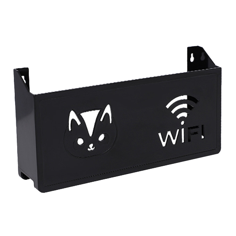 装飾的なルーター収納ボックス。壁に取り付け可能で、穴あけ不要 - Cable Box Organizer のレビューと価格