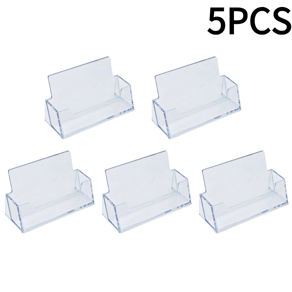 1/2/3/4/5 個名刺ケースデスクトップオフィス名刺ホル - Desk Setup Shelf のレビューと価格