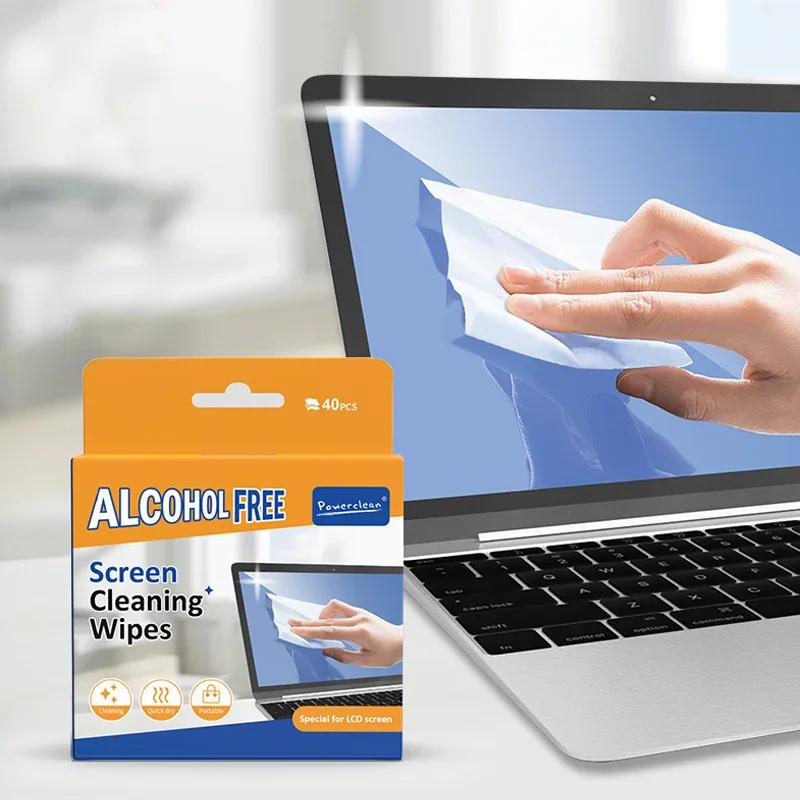 40枚入りPCクリーナーワイプ - 車、携帯電話、タブレット - Monitor Cleaning Kit のレビューと価格