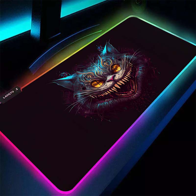 大型マウスパッド RGB 不思議の国のアリス ノートパソコン - Desk Setup For Laptop のレビューと価格